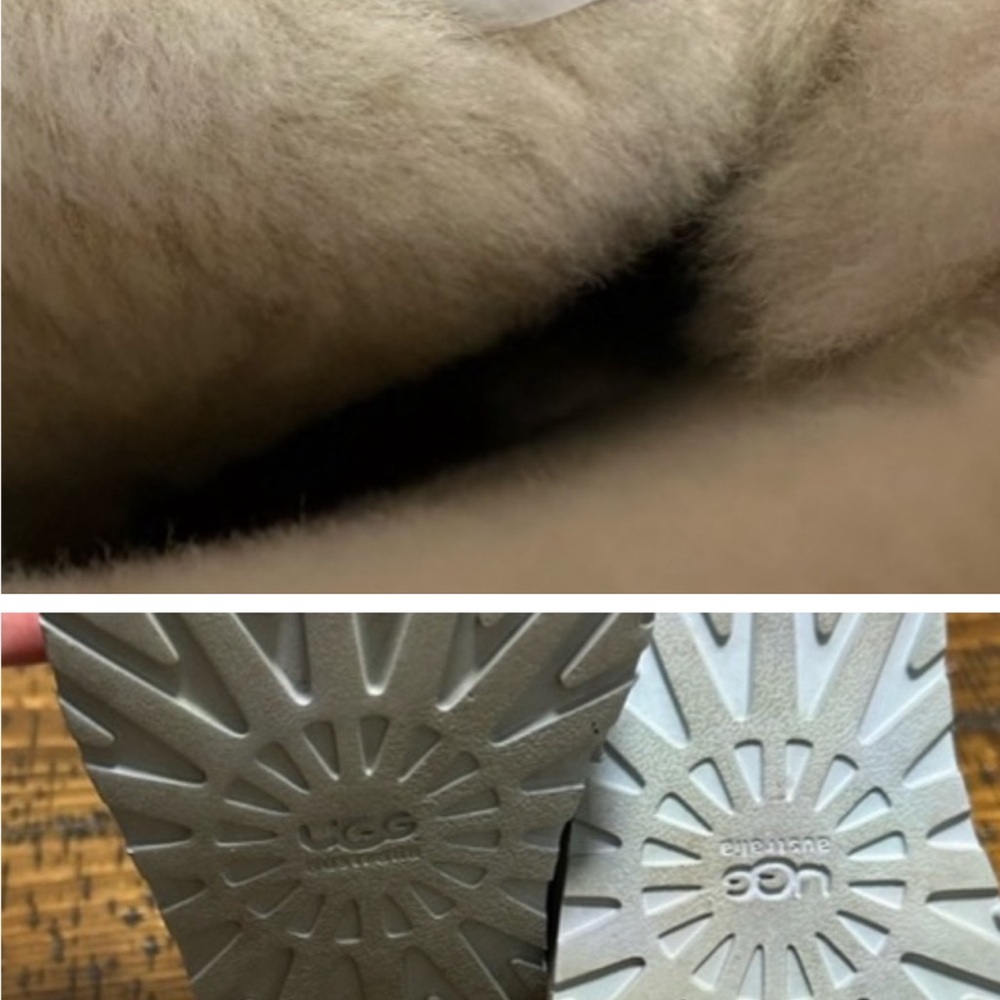 [UGG] Shimmering Silver Winter Boots - Picture 2 of 12